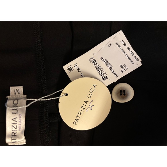 Patrizia Luca Wide-Leg Pants – Size Medium – NWT – Black – MSRP $138 - Picture 2 of 8